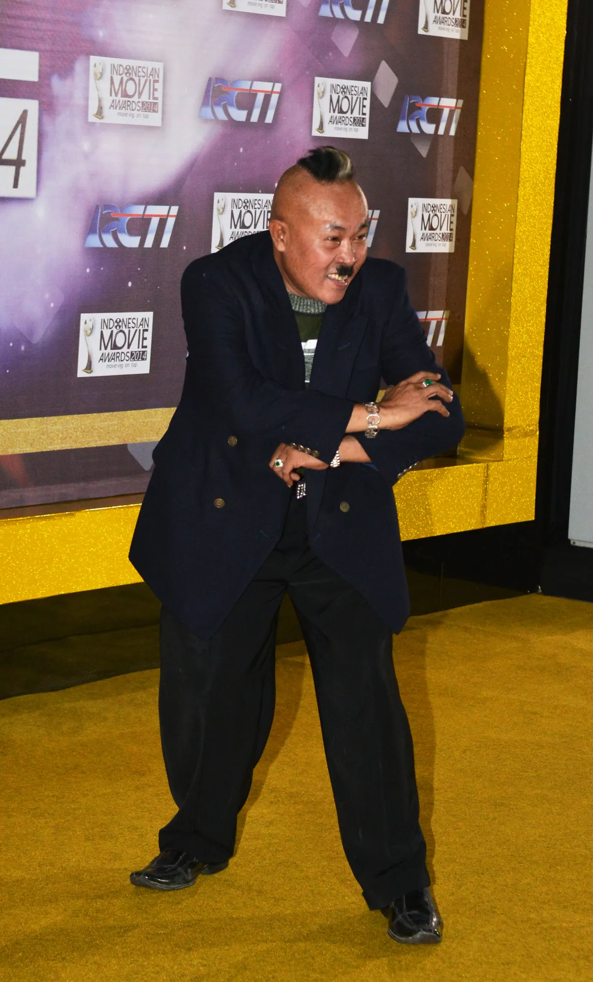 Gogon benarkan Tukul punya hubungan spesial dengan Meggie Diaz © KapanLagi.com®/Muhammad Akrom Sukarya