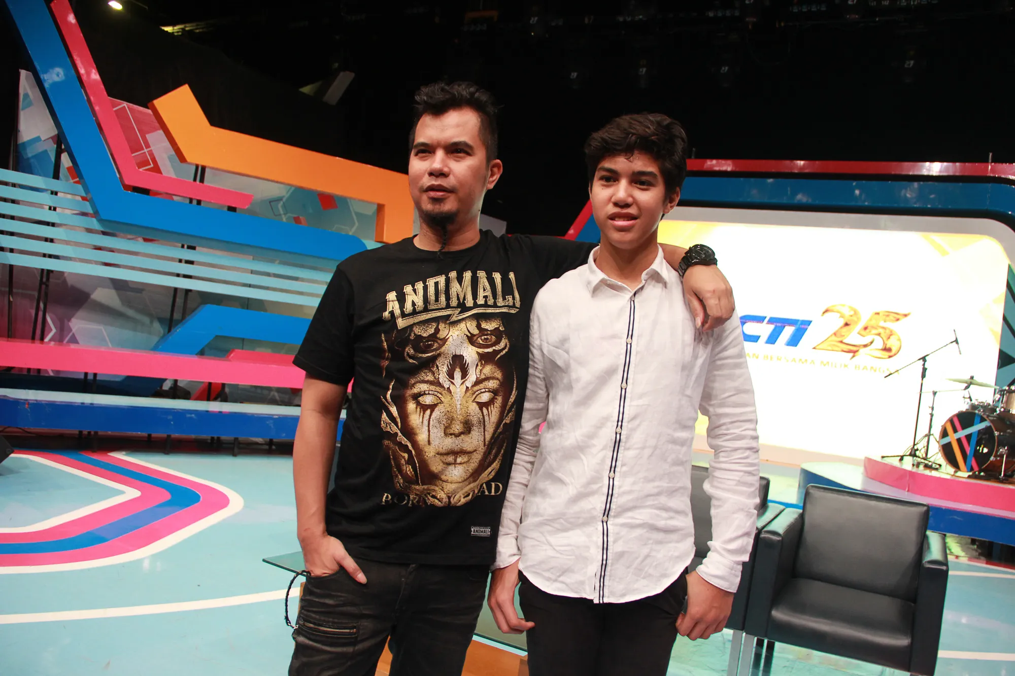 Ahmad Dhani dan El @ KapanLagi.com