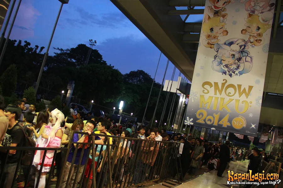 Antrian masuk ke venue cukup panjang/KapanLagi®