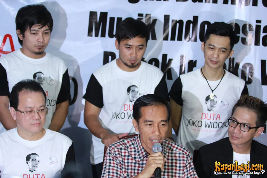 Jokowi ditunjuk sebagai Presiden Anti Pembajakan Musik/KapanLagi®