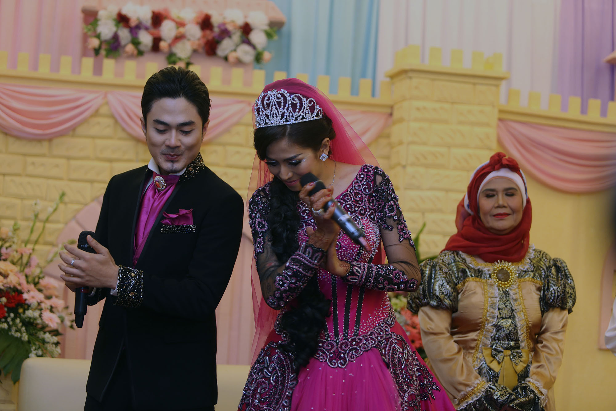 Pernikahan Cinta dan Donny @ KapanLagi.com/Budy Santoso