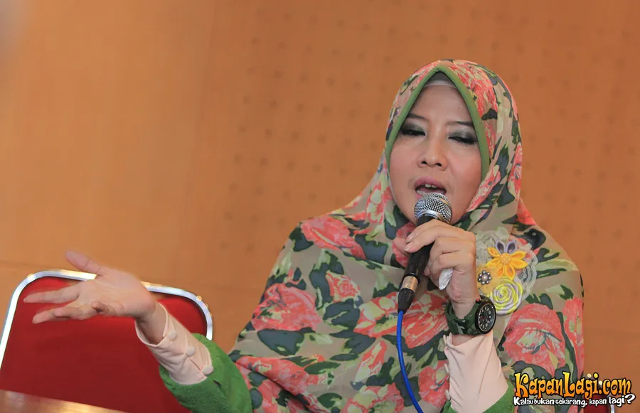 Peggy Melati Sukma dan Vicky Rhoma terseret dalam kasus penggelapan dana jamaah umroh PT SSI © KapanLagi.com®/Agus Apriyanto