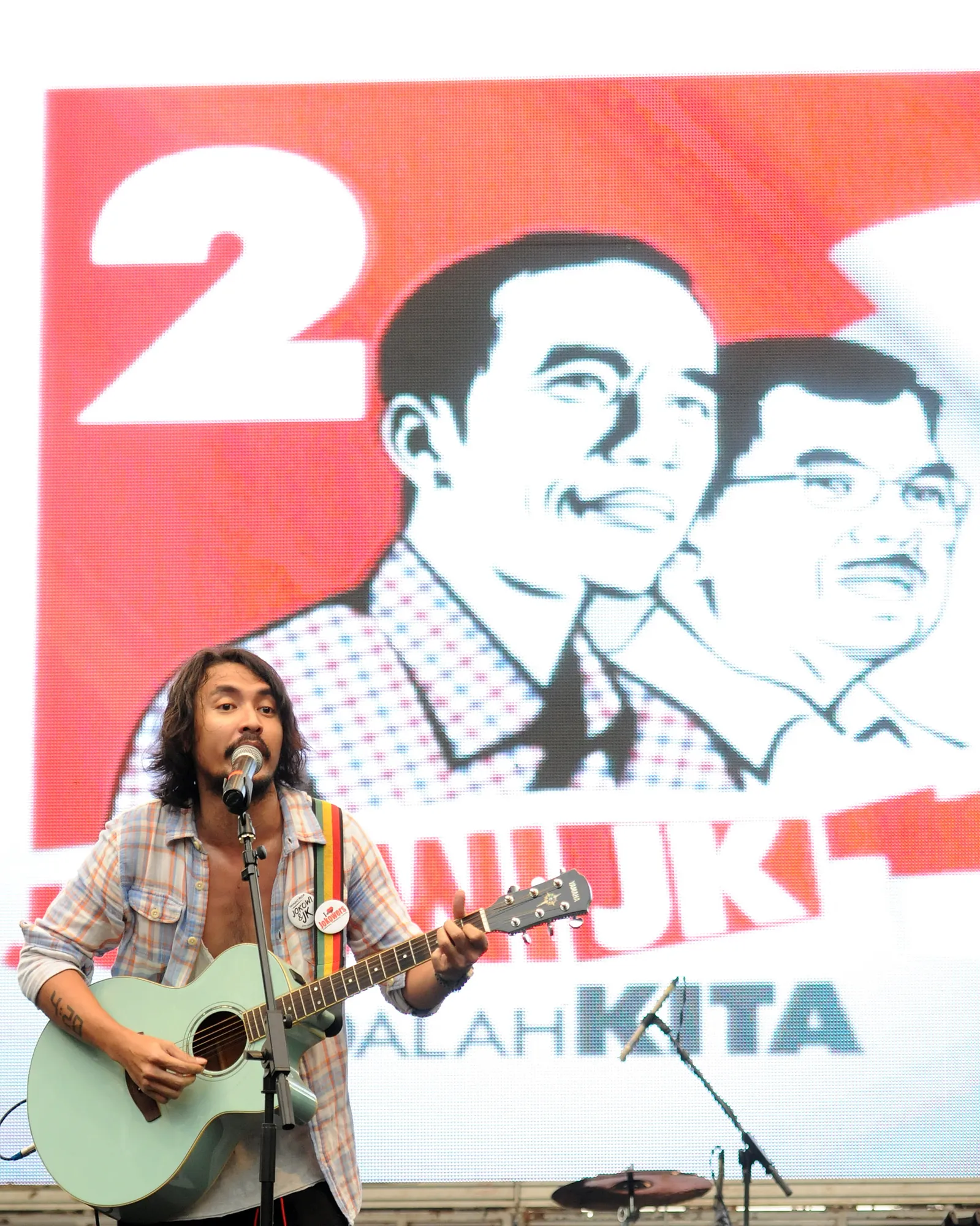 Terang-terangan, Ello dukung Jokowi @ KapanLagi.com®/Bambang