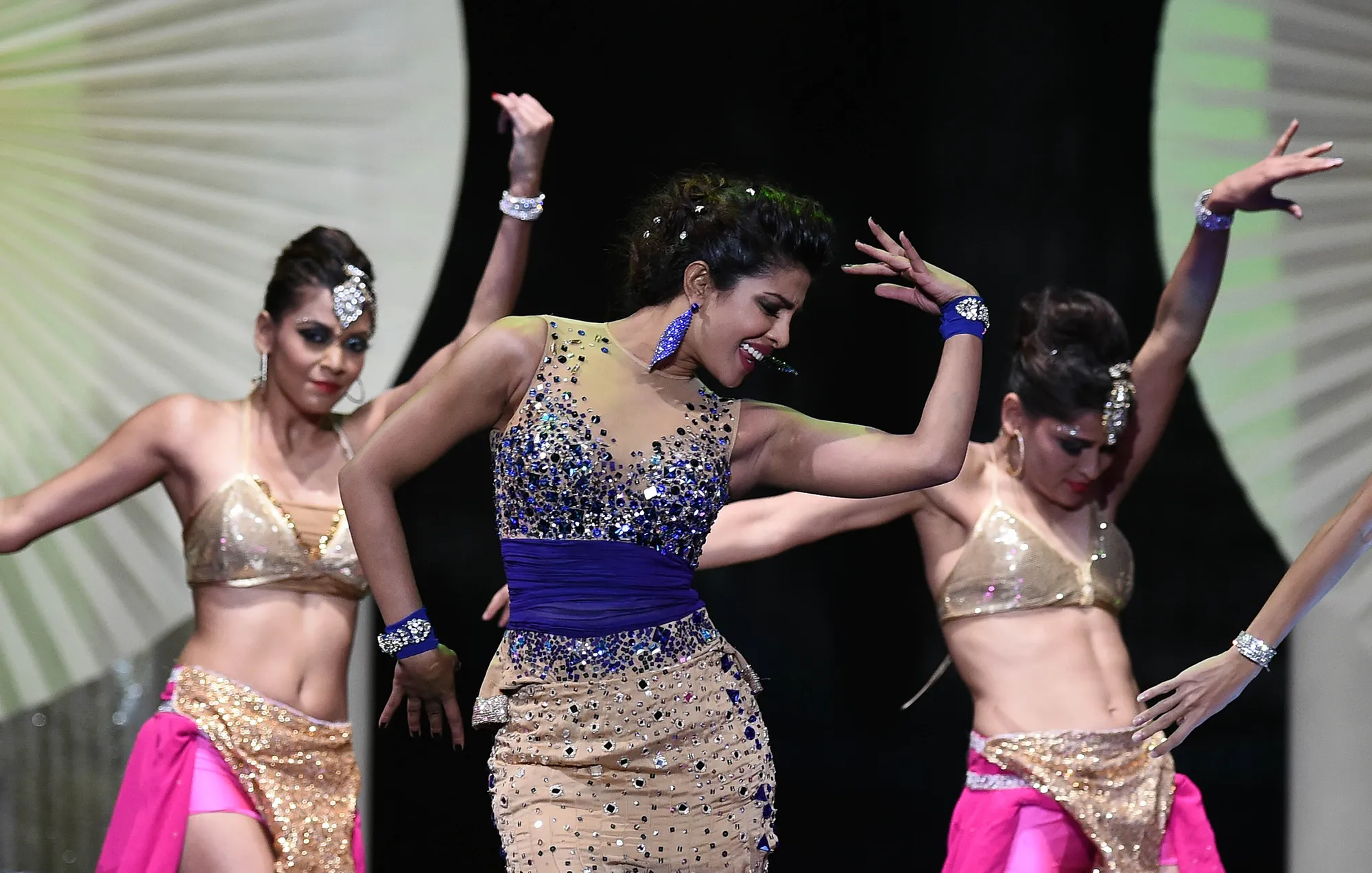 Priyanka dapat kontrak miliaran rupiah di AS. @AFP