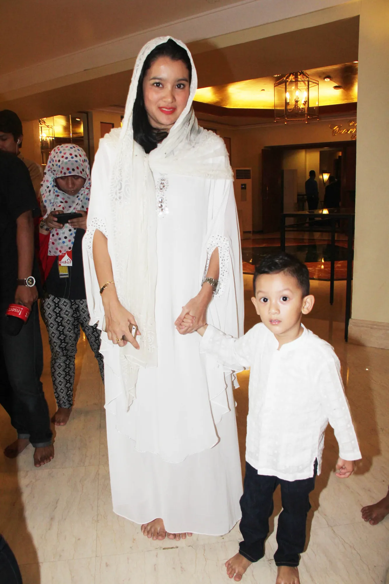 Marcella bersama sang buah hati/KapanLagi®