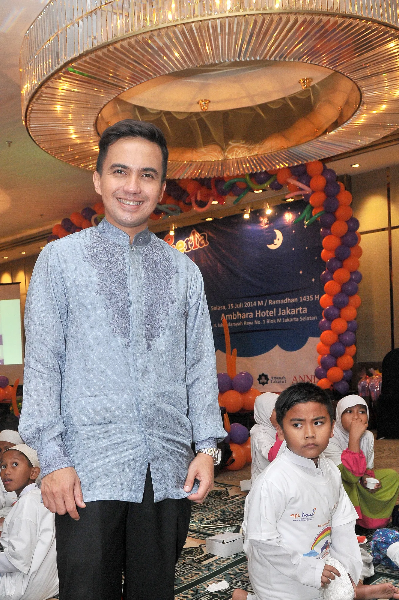 Sahrul dan Indri sepakat asuh anak bersama-sama ©KapanLagi.com®/Bambang E Ros