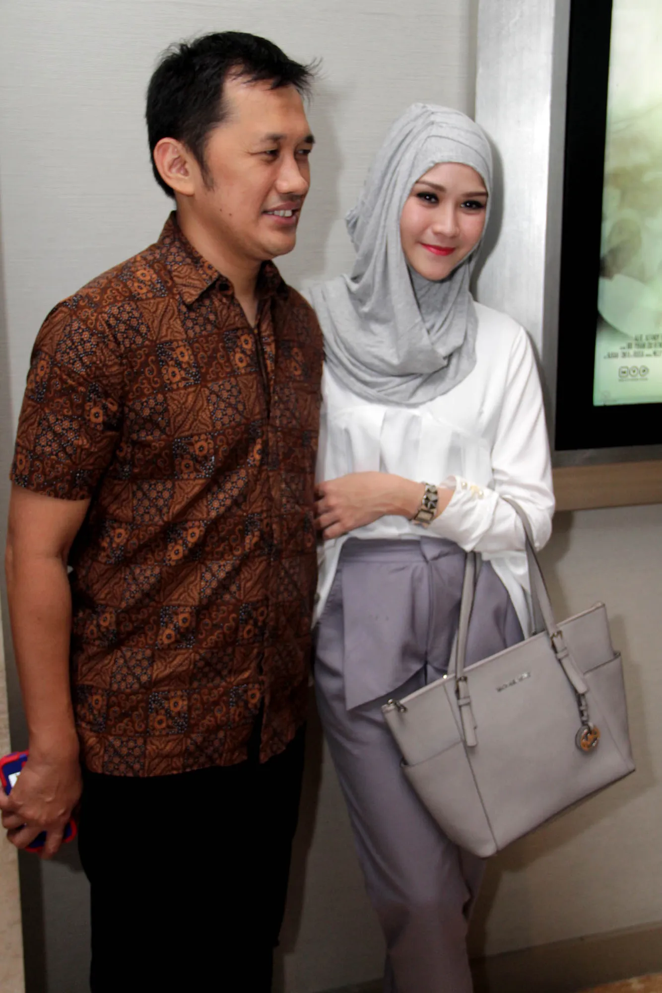 Hanung dan Zaskia @foto: KapanLagi.com®