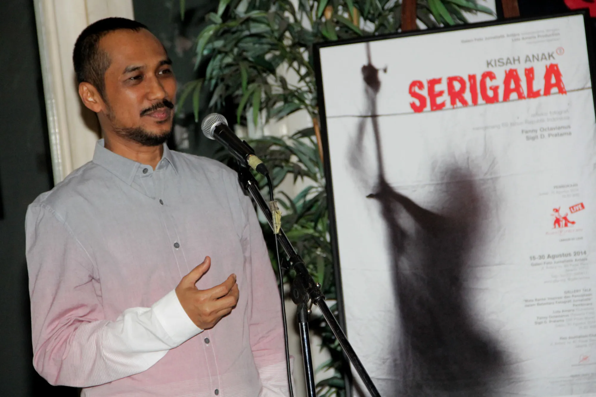 Abraham, sosok yang tegas dan jujur di mata Elvira / KapanLagi® - Muhammad Rasyad