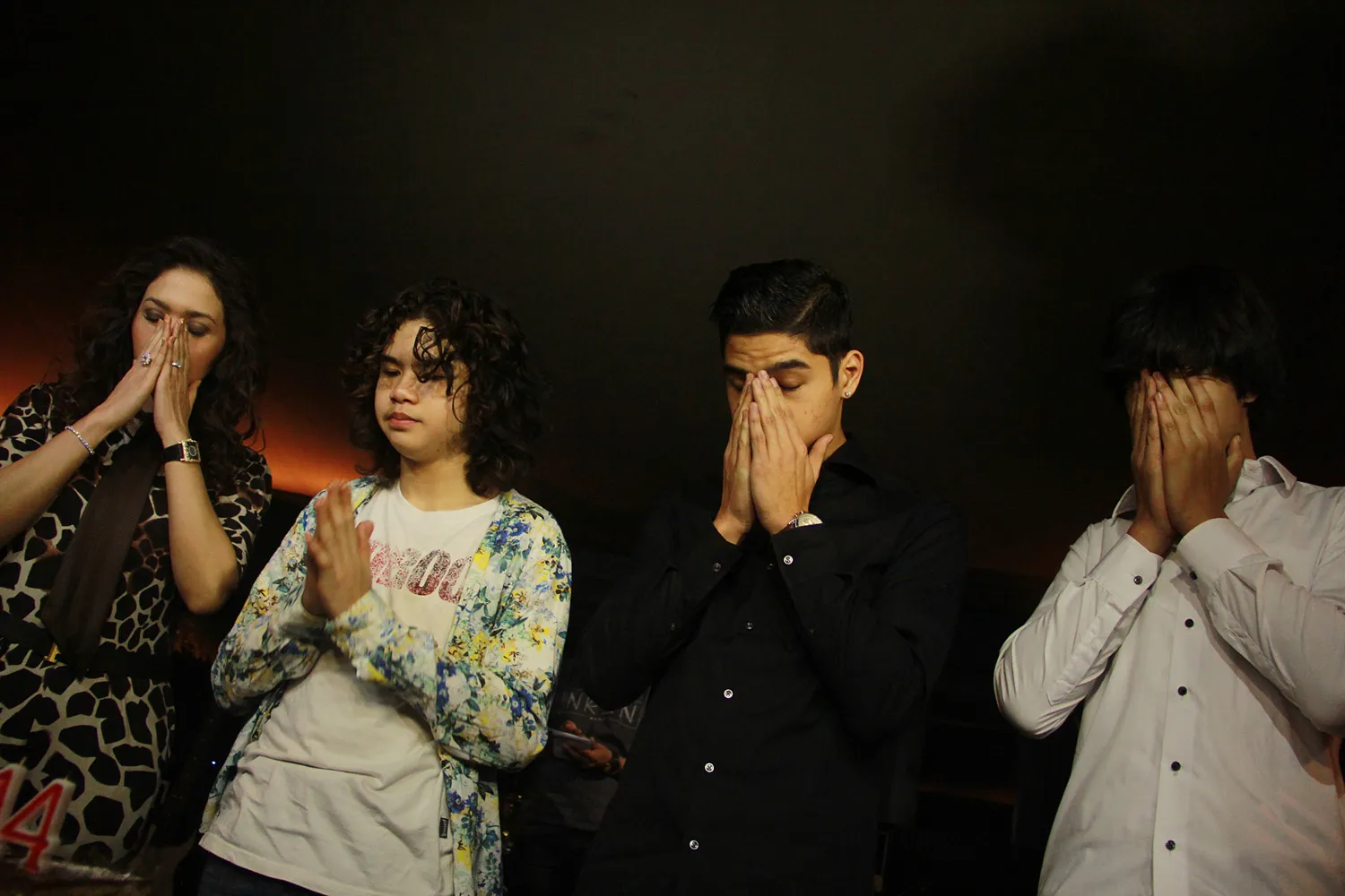 Maia temukan kedua putranya dengan para anak asuhan / KapanLagi® - Agus Apriyanto