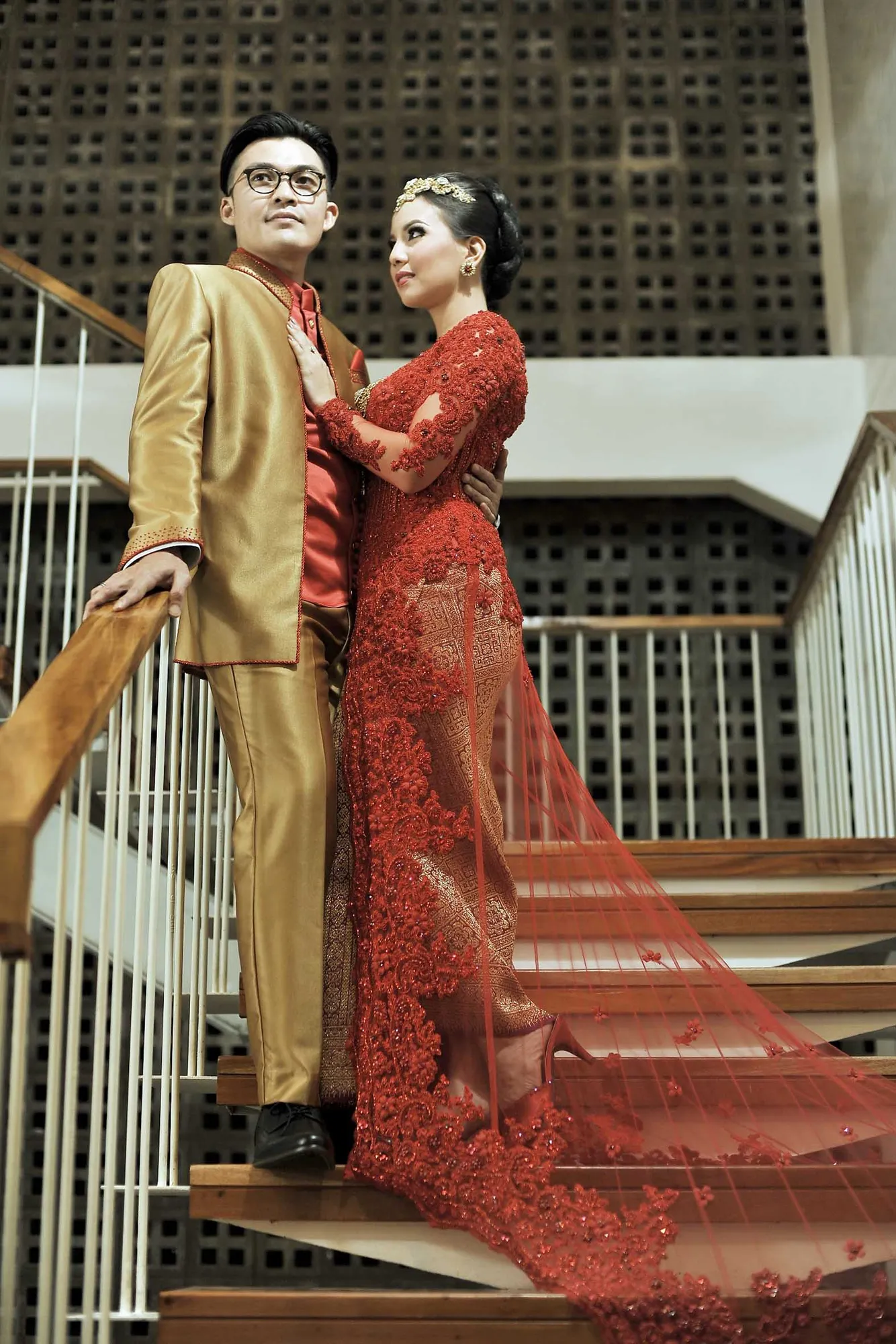 Tya Ariestya dan suami © KapanLagi.com/Muhammad Rasyad