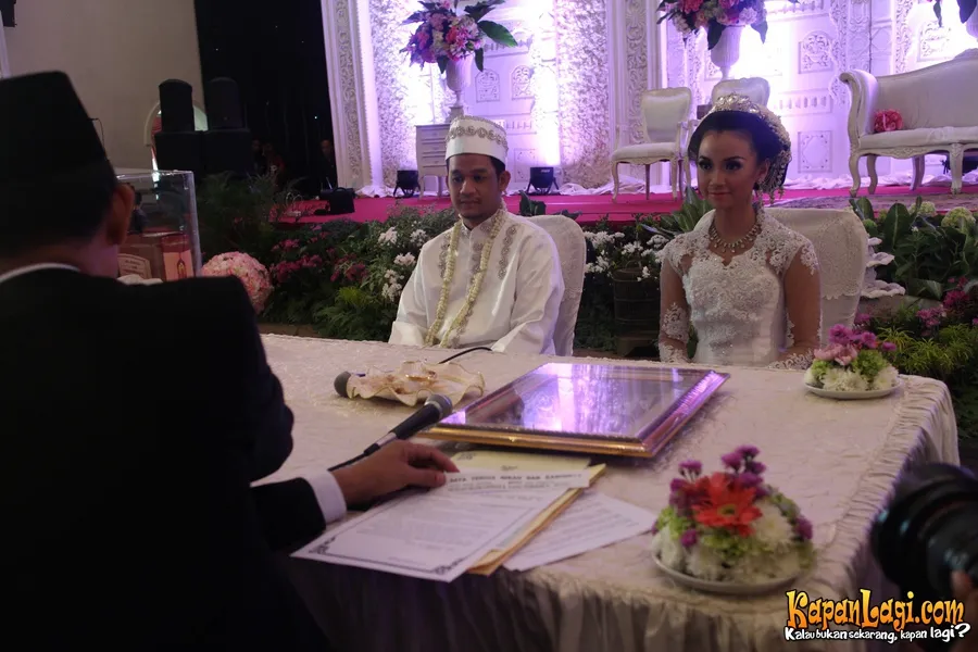 Vanda dan Faisal resmi menikah/KapanLagi®