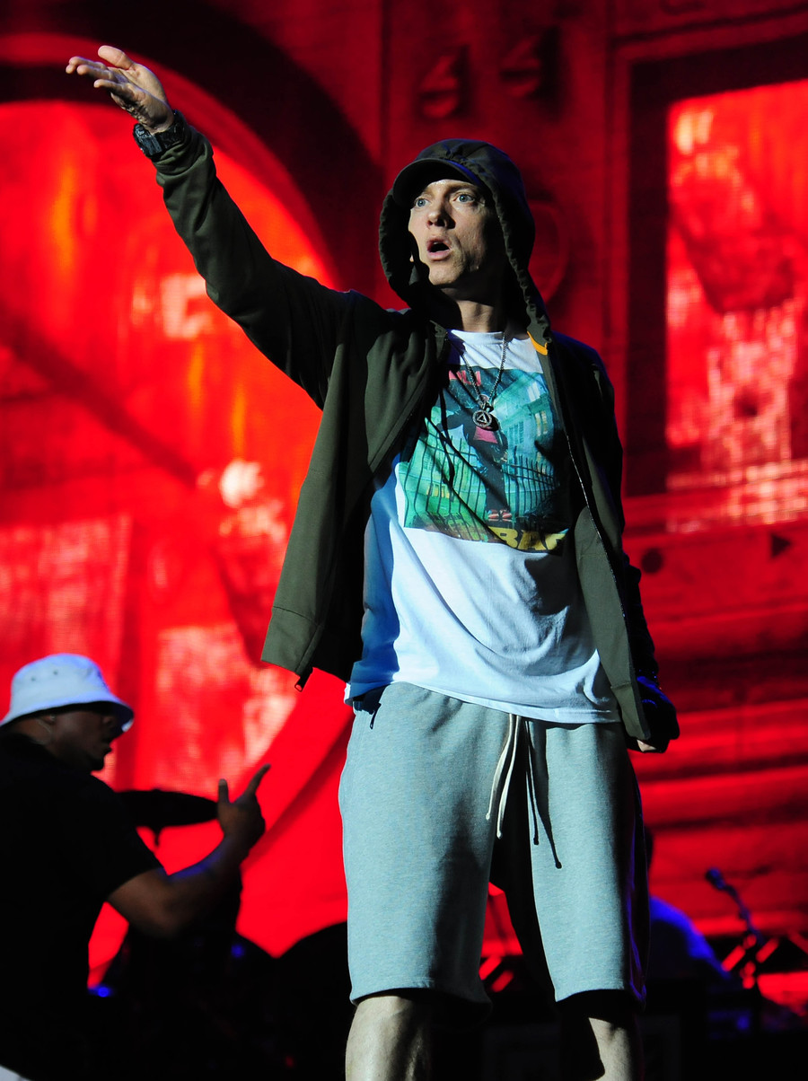 Eminem pernah lakukan sebuah tes untuk Kendrick Lamar di studio © fameflynet