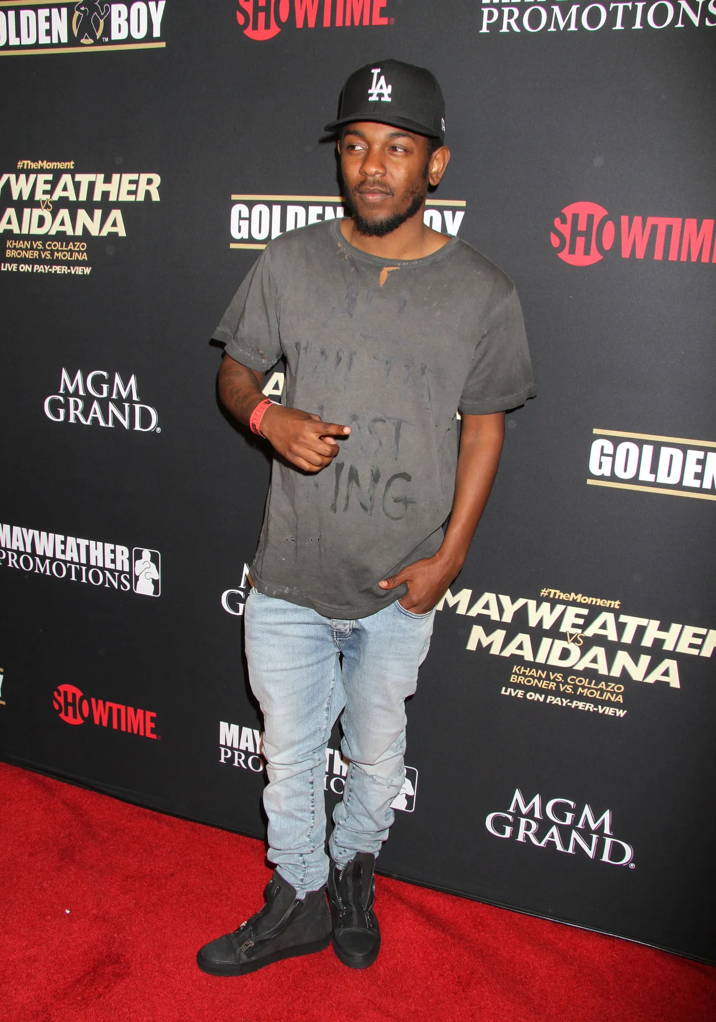 Kendrick Lamar bikin sebuah film pendek © FameFlynet