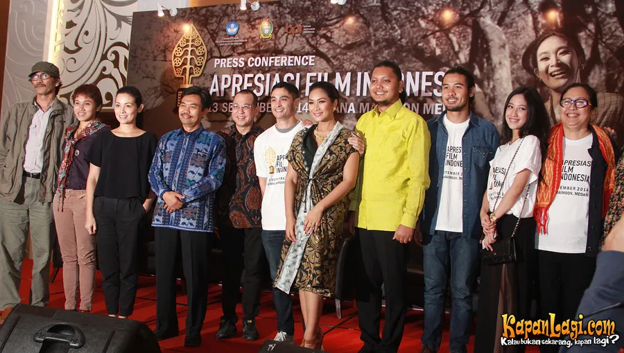Chico bersama mereka yang berangkat ke AFI 2014 @ KapanLagi.com®/Agus Apriyanto