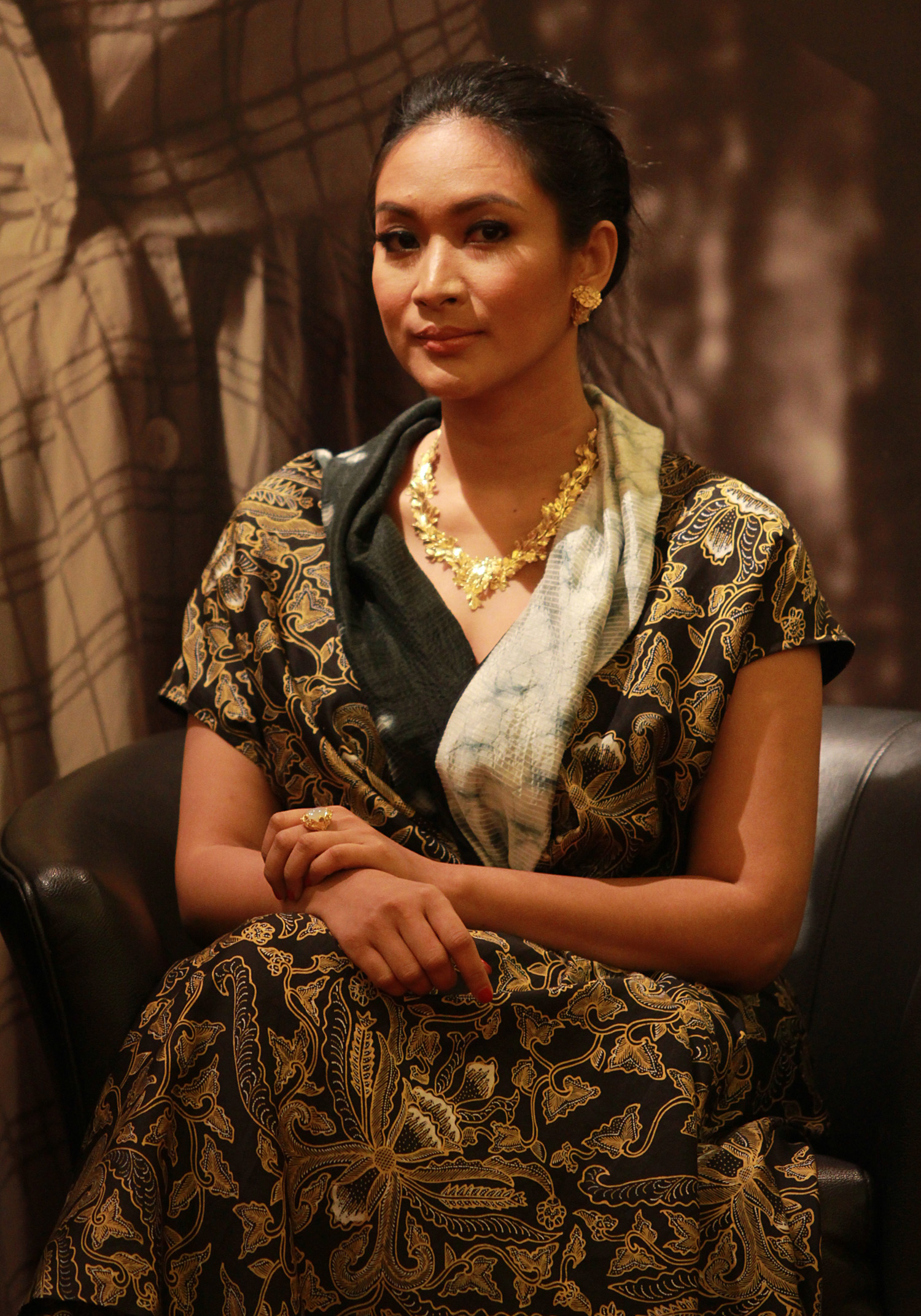 Happy Salma cetuskan perhiasan khas Indonesia. / KapanLagi.com®