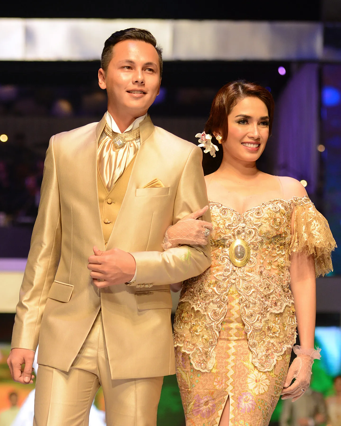 Andhika dan Ussy, berharap dapat rezeki lagi @foto: KapanLagi.com®/