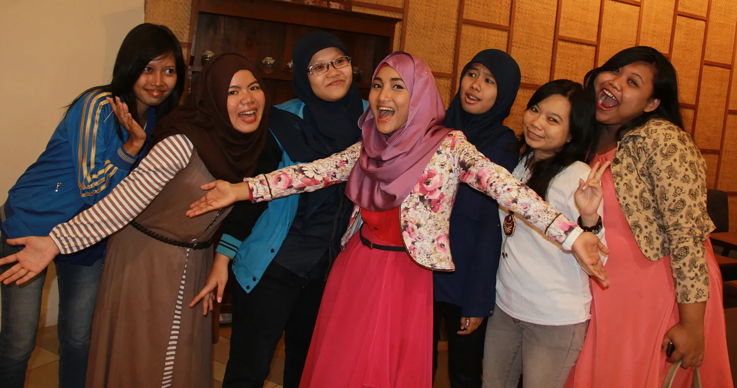 Karena liburan, Fatin lebih memilih untuk menghabiskannya bersama teman-teman ©KapanLagi.com/Agus Apriyanto