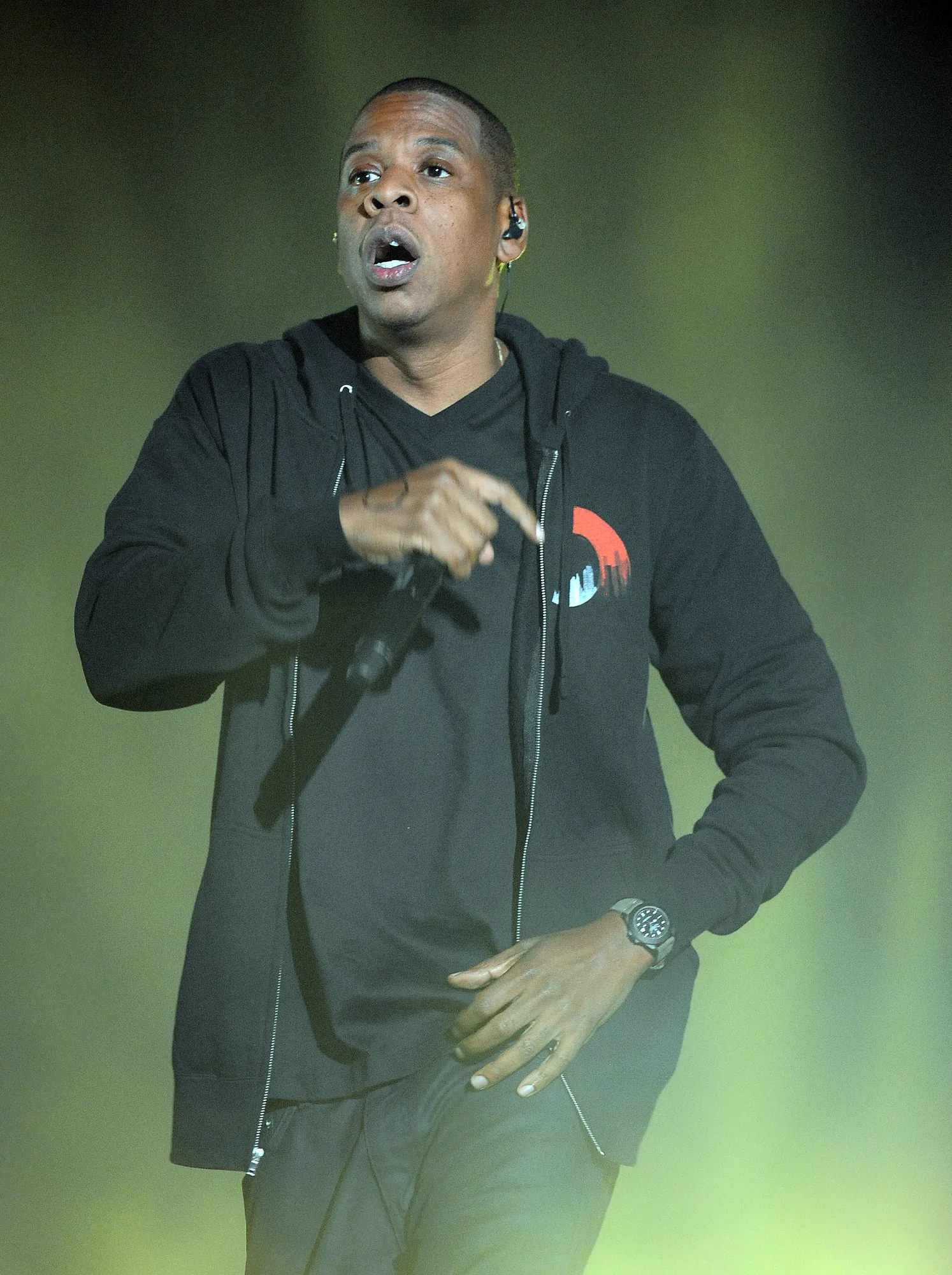 Jay Z juga ikut konser Coldplay di India ©splashnews