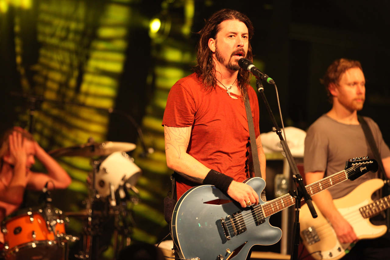 Liam Gallagher belum bisa menyanggupi ajakan kolaborasi dari Foo Fighters © Splashnews