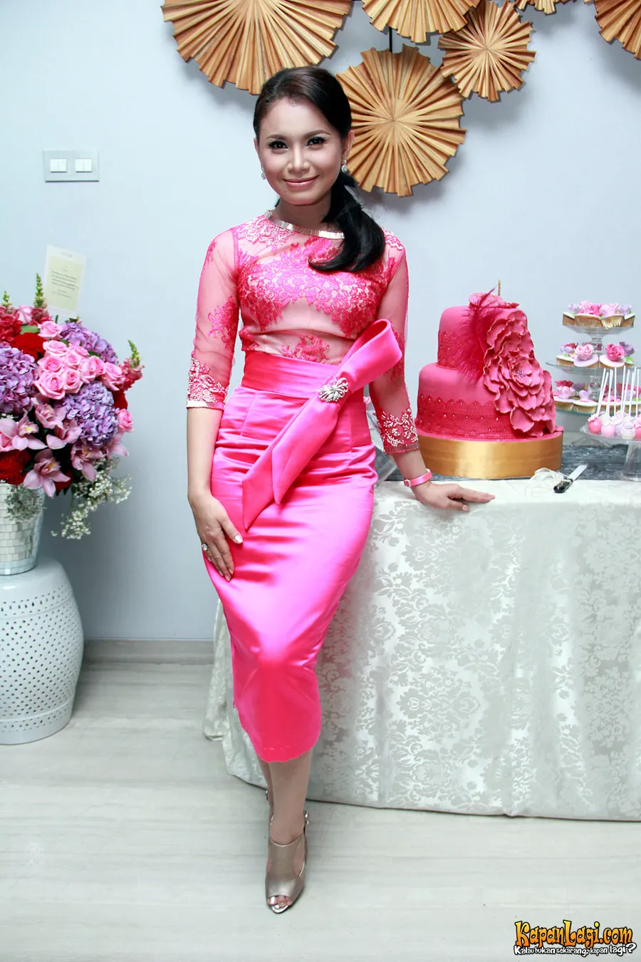 Pesona Rossa kalahkan gadis remaja. / KapanLagi.com/AgusApriyanto