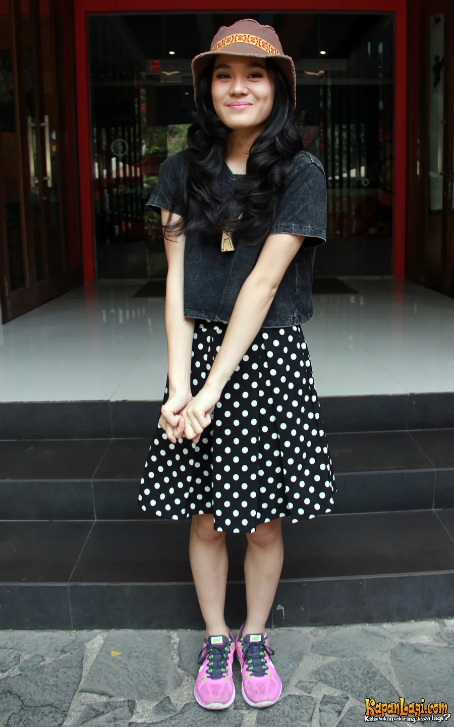 Sheryl Sheinafia tak suka gaya yang terlalu girly. / KapanLagi.com/AgusApriyanto