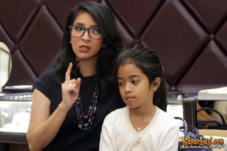 Novita Angie dan anak ©KapanLagi.com®/Muhammad Rasyad