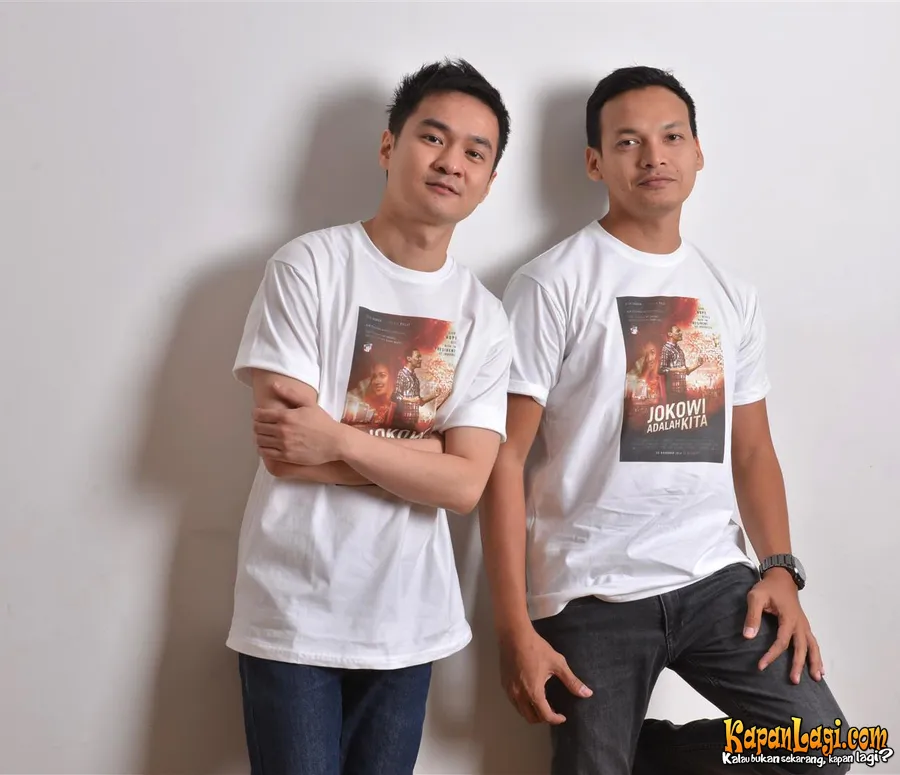 Ahok dan Jokowi dalam JOKOWI ADALAH KITA. (Dok. Muhammad Akrom)