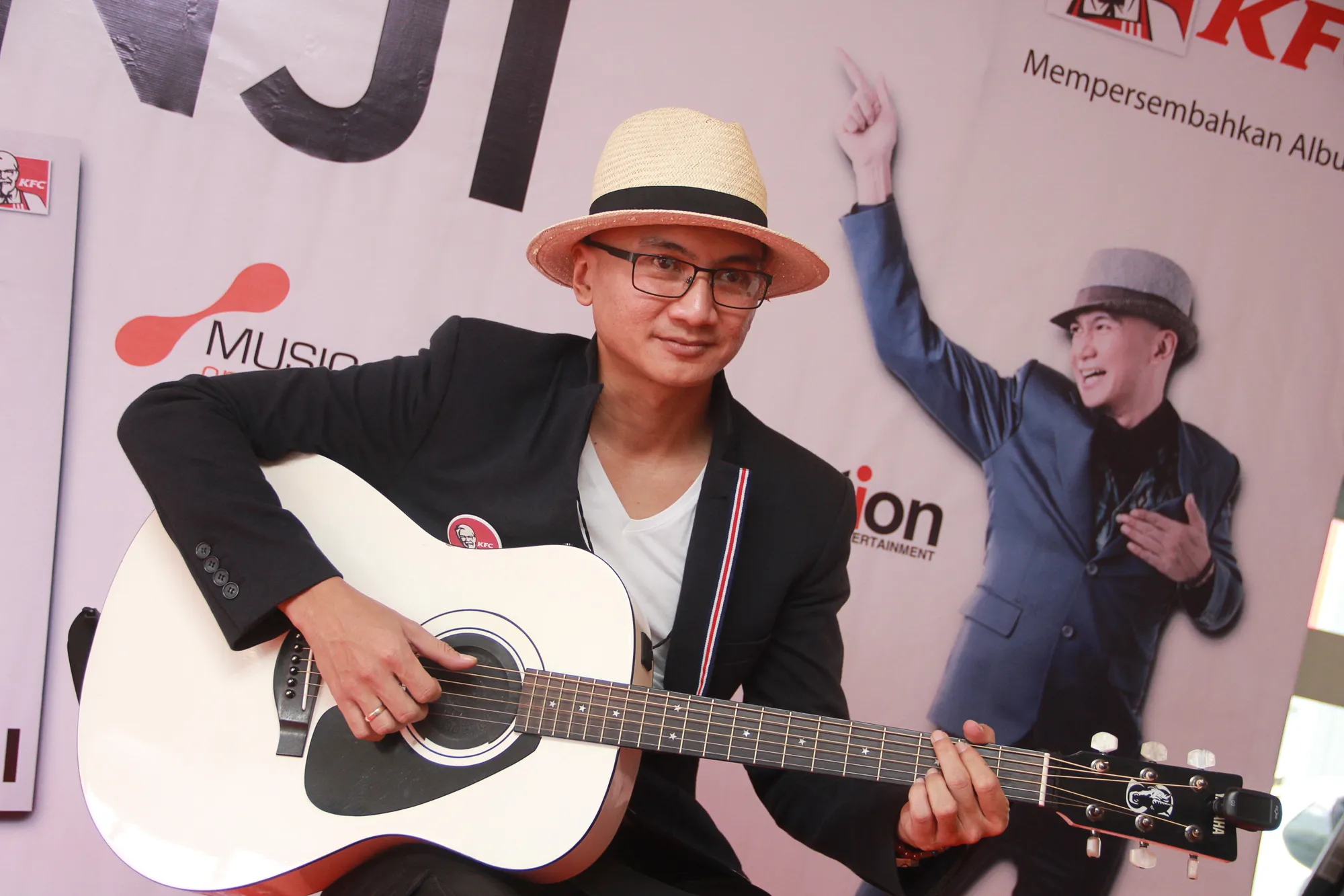Anji beri batasan postingan di jejaring sosial. @KapanLagi.com®/Agus Apriyanto