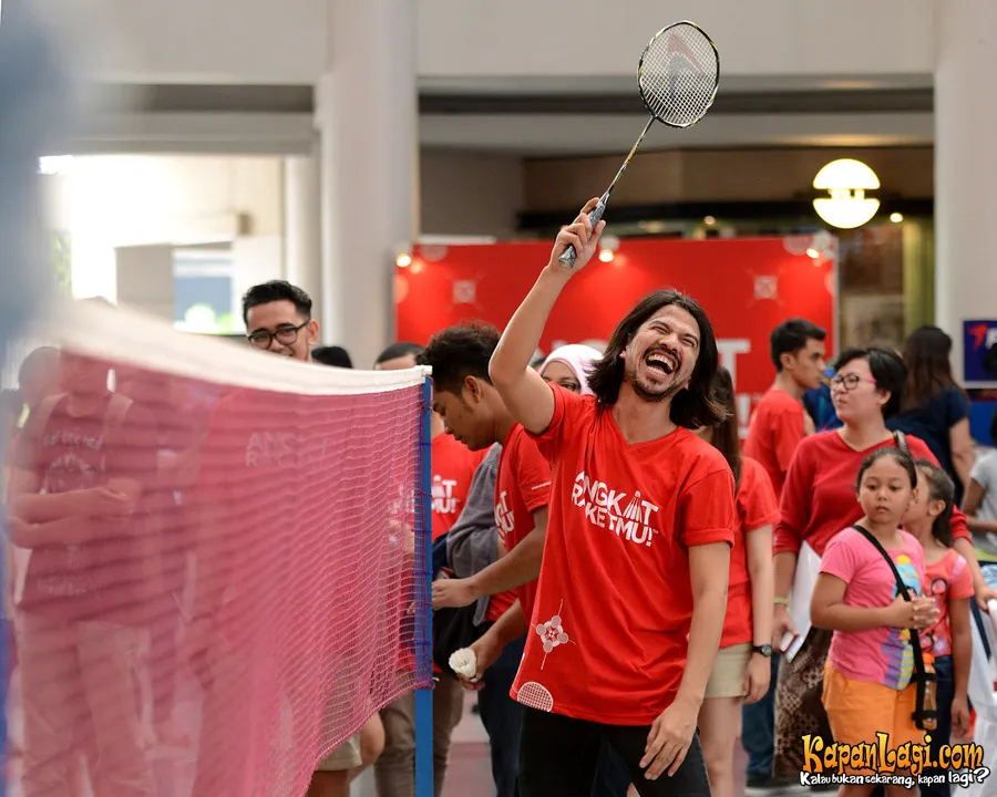 Aryo Wahab senang badminton kembali berprestasi. @KapanLagi.com®/Bambang E Ros