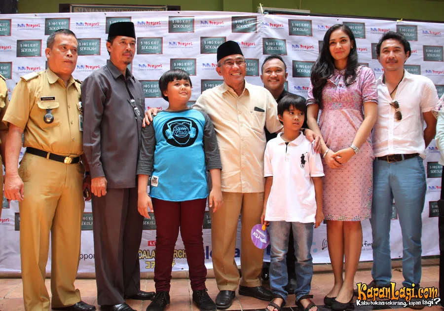 GALIH LEO jadi proyek sosial Agus Kuncoro. (KapanLagi.com/Hendra Gunawan)
