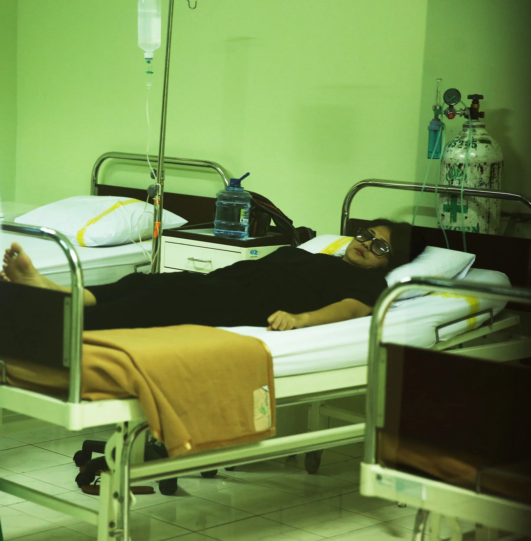 Perawatan Kemoterapi Ria Irawan / KapanLagi® - Foto: Akrom Sukarya