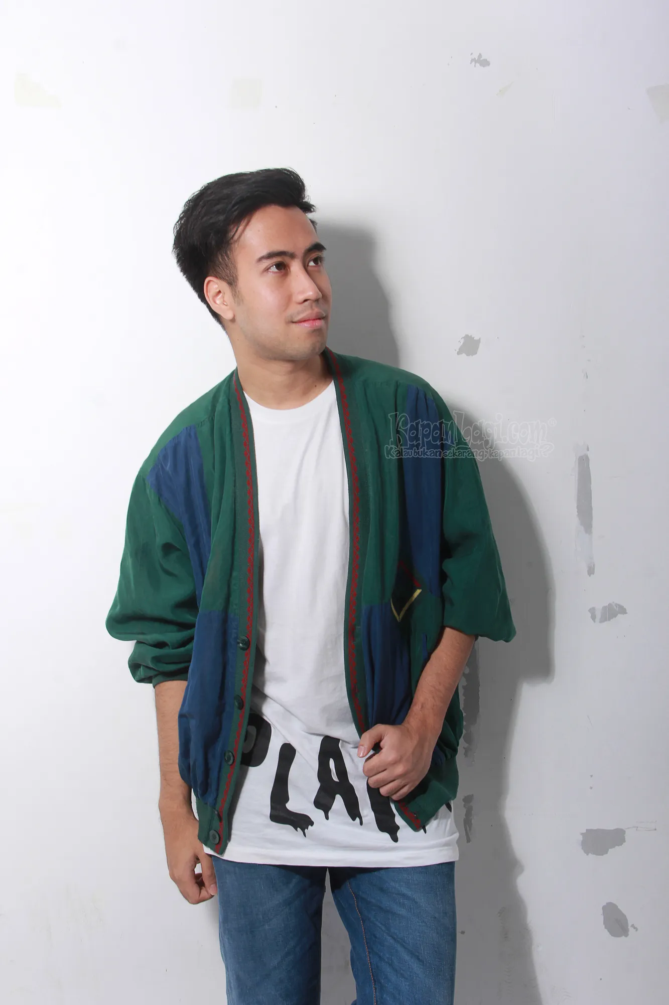 Vidi Aldiano himbau beri support untuk pengidap HIV/AIDS. / KApanLagi.com/AgusApriyanto