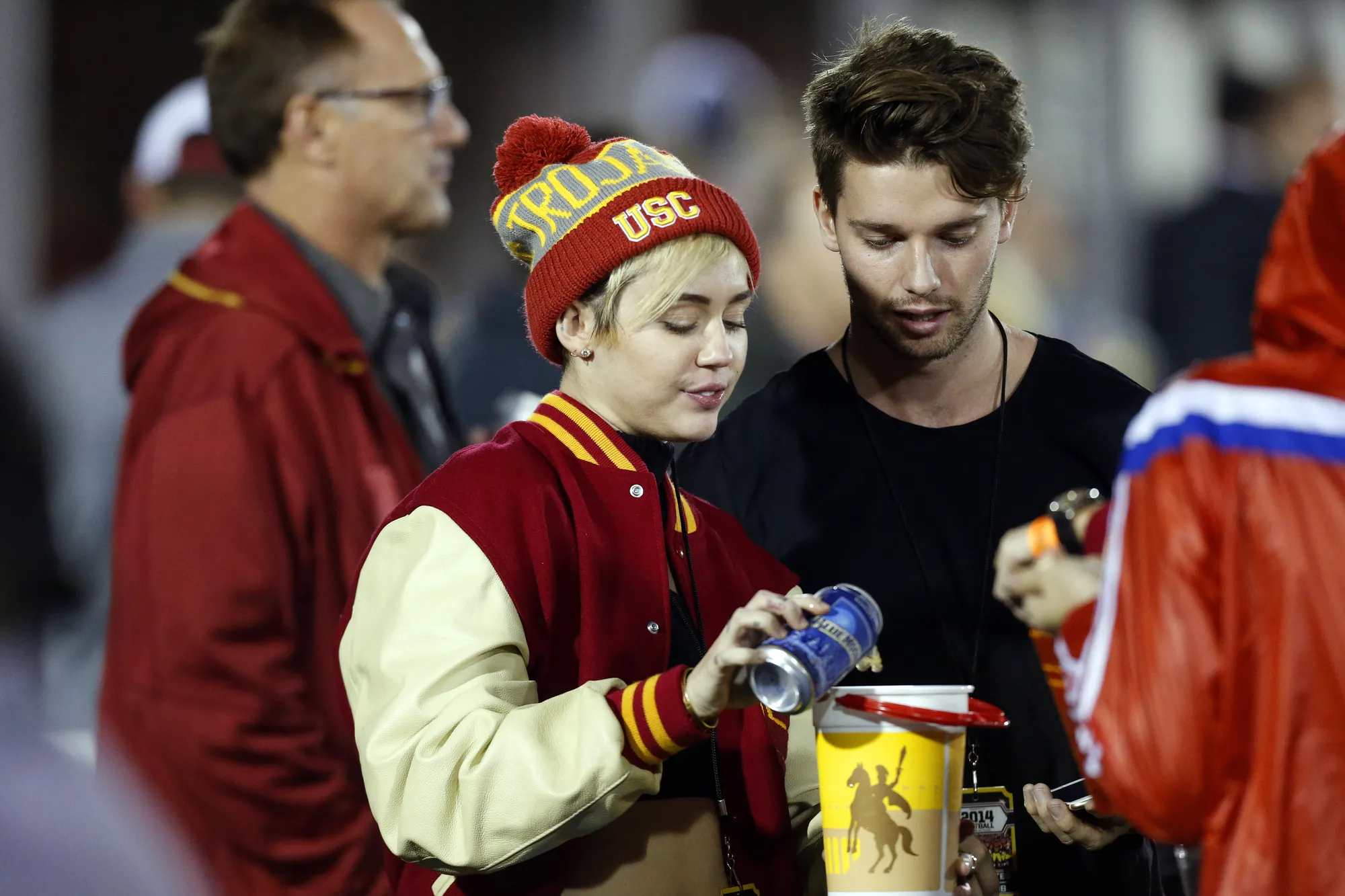 Miley Cyrus - Patrick Schwarzenegger ©Splash