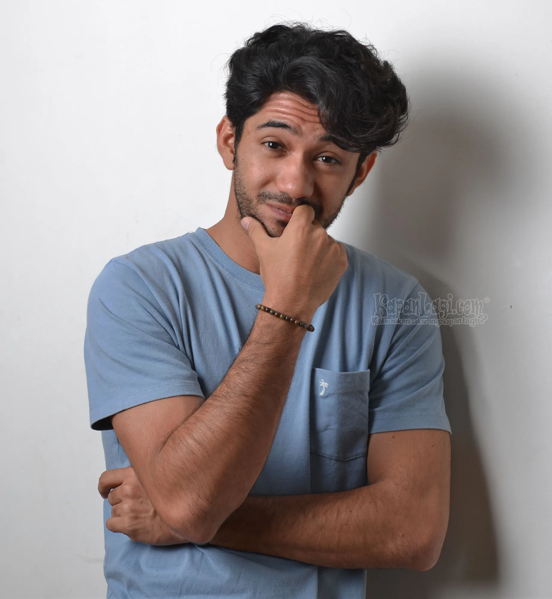 Reza selalu bersykur kepada alam. @KapanLagi.com®