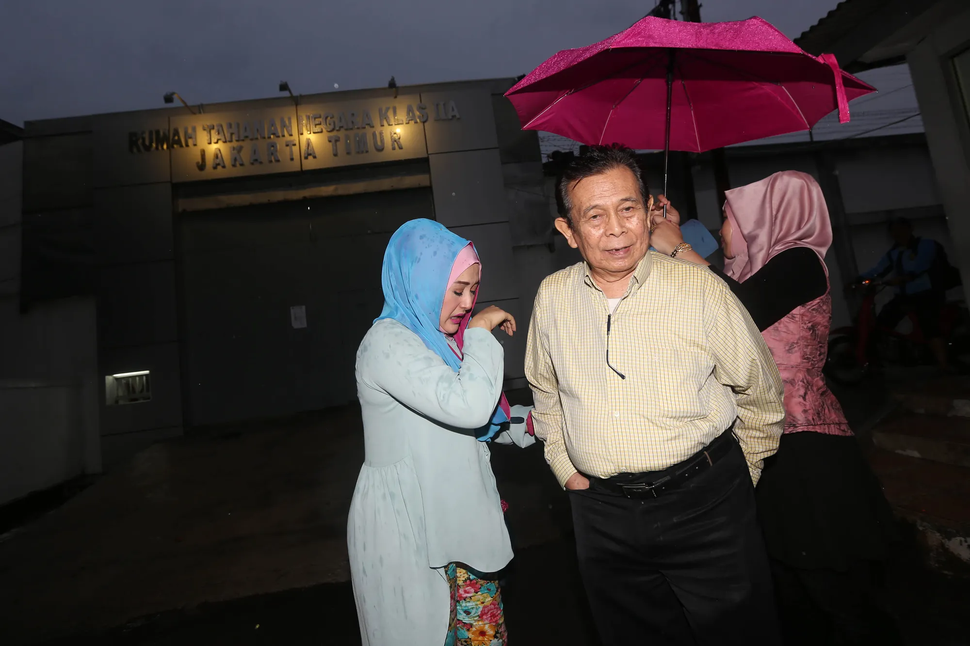 Edies Adelia dan ayahnya ©KapanLagi.com/Budy Santoso