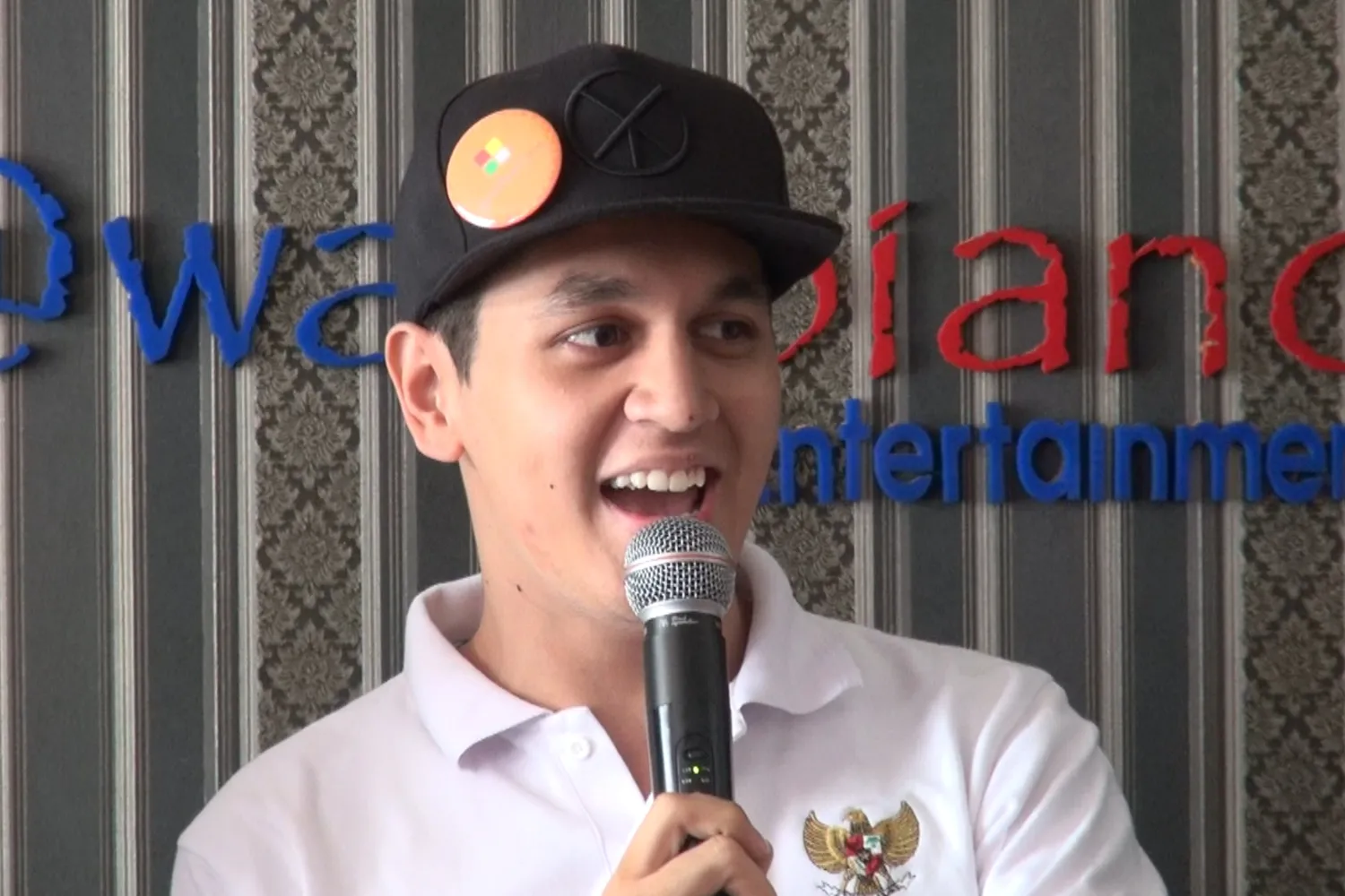 Kevin Julio berharap bisnisnya lancar. @KapanLagi.com®/VJ Randy
