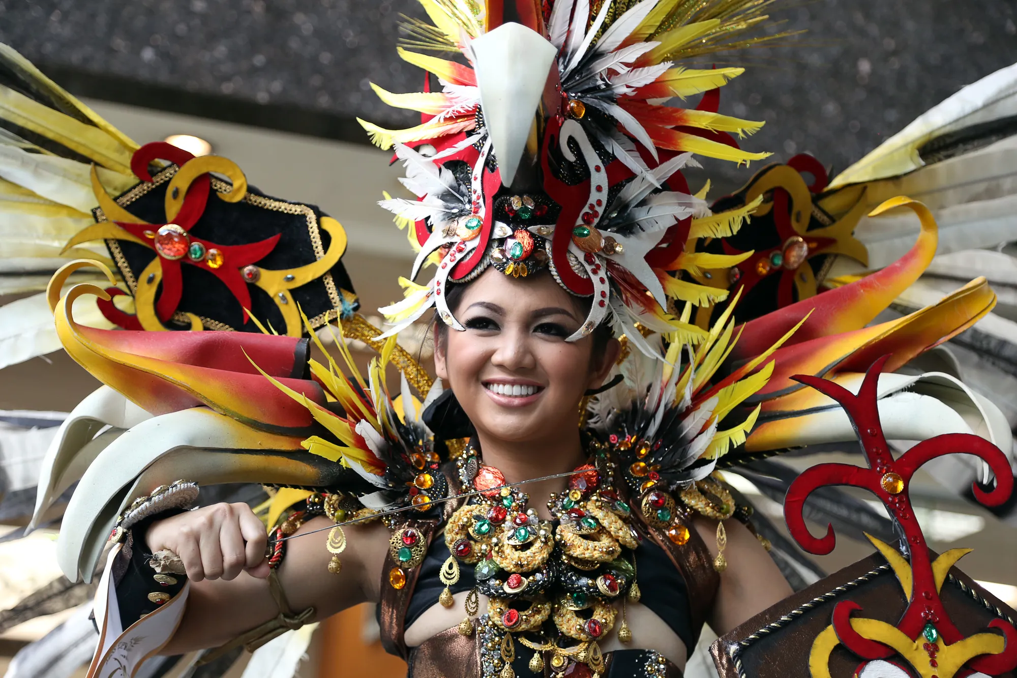 Estelita bagi pengalaman seru saat ikut Miss Supranational 2014. @KapanLagi.com®/Agus Apriyanto