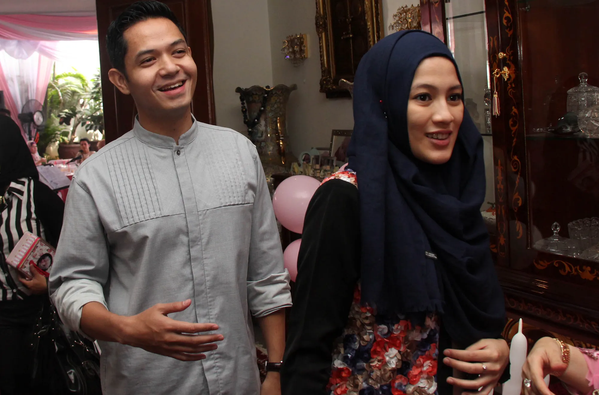 Dude langsung rasakan chemistry dengan putranya. @KapanLagi.com®/Hendra Gunawan