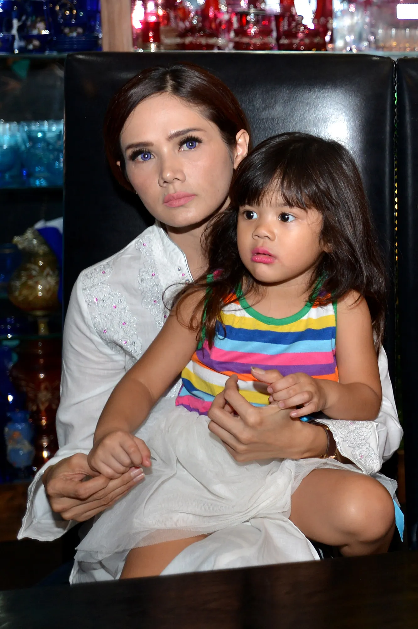 Shafeea nyanyi kocak lagu Sambalado © KapanLagi.com®/Bambang E Ros