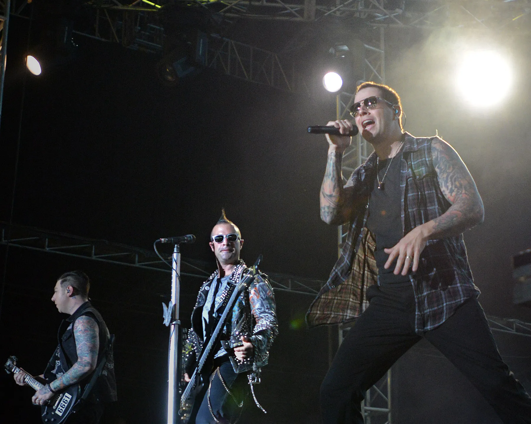 Para personel Avenged Sevenfold resmi umumkan akan lanjut tanpa Arin Ilejay ©KapanLagi.com/Bambang E. Ros