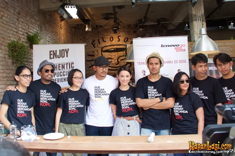 Chico Jericho dkk, Film FILOSOFI KOPI | Foto: KapanLagi.com