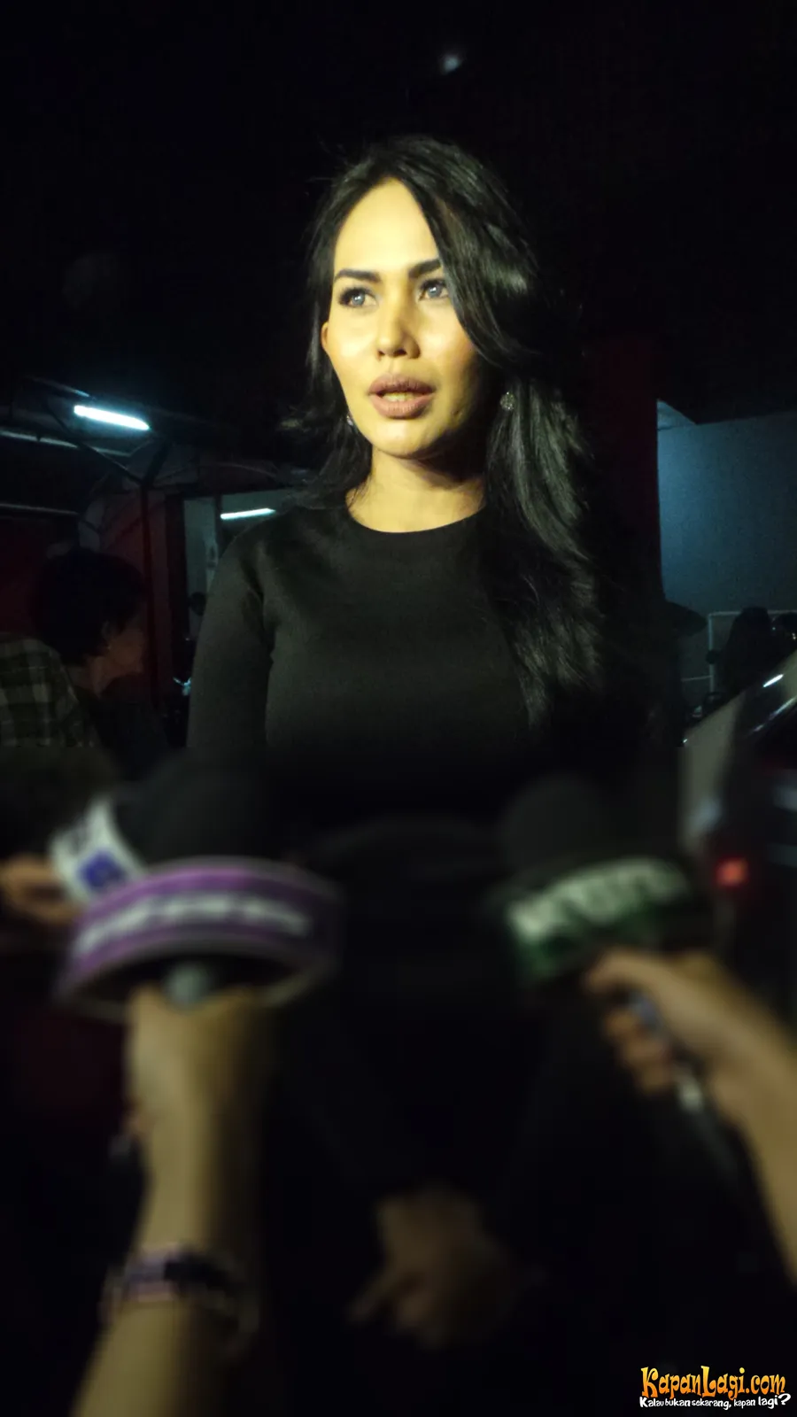 Kartika Putri yang mengungkapkan kekecewaannya pada Ludwig yang nggak mengakui Jedar dan baby El. ©KapanLagi.com/Abbas Aditya