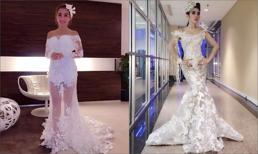 Salah satu gaya Bella yang mirip dengan Syahrini / © Istimewa