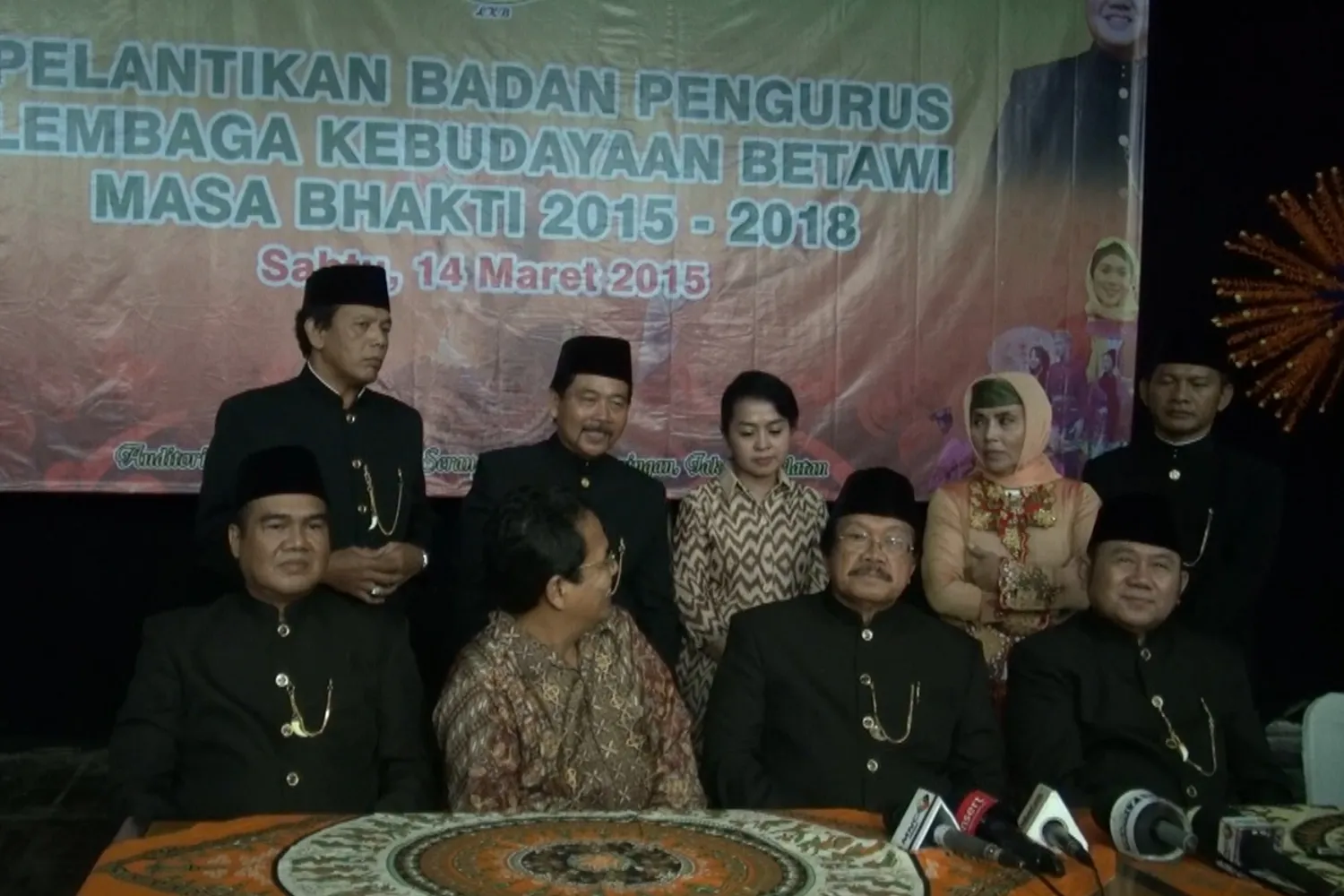 Qubil di Pelantikan | Foto: KapanLagi.com