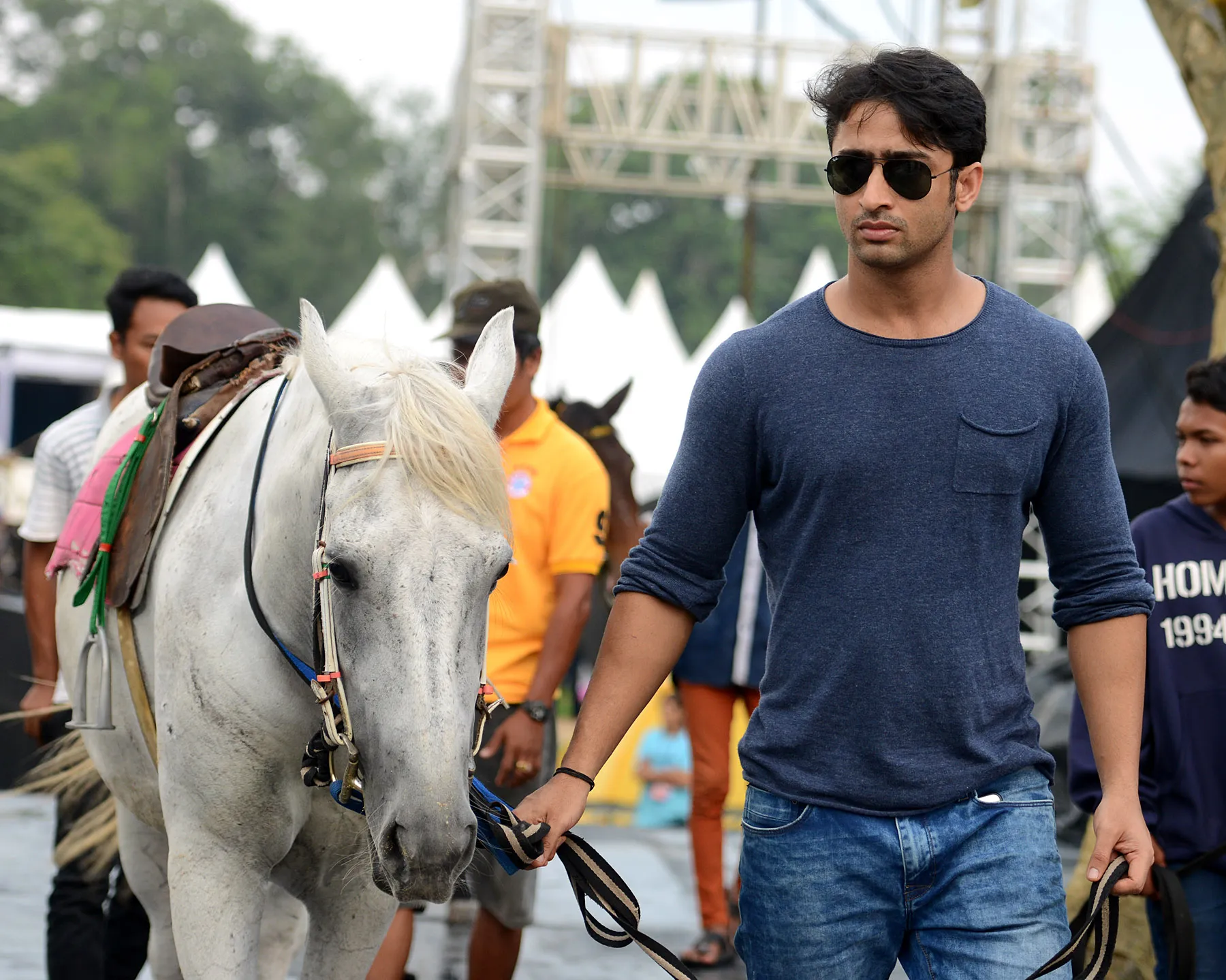 Shaheer Sheikh punya filosofi tinggi soal cinta. @KapanLagi.com®/Bambang E Ros