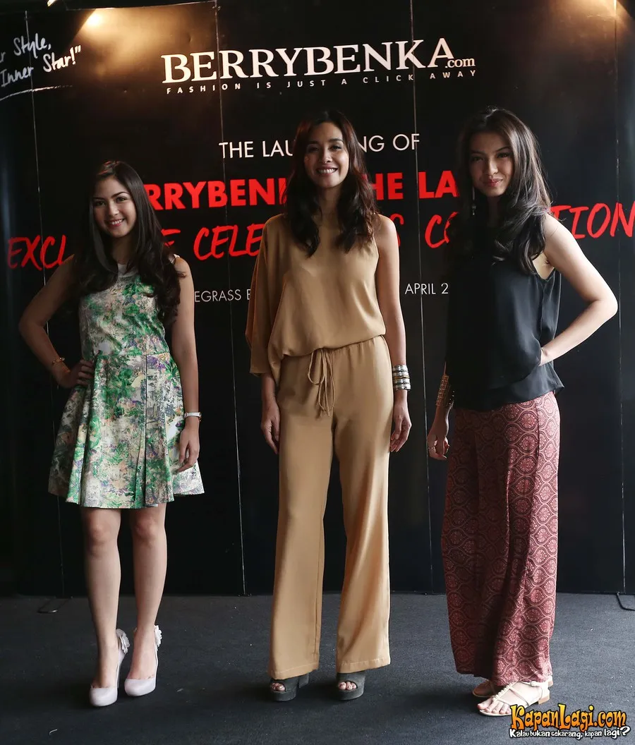 Para selebriti di Launching Fashion Berrybenka | Foto: KapanLagi.com