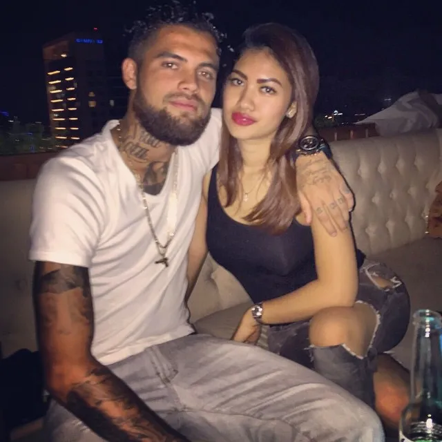 Salah satu foto mesra Della Perez dan Diego Michiels yang tersebar. / Della Perez Instagram