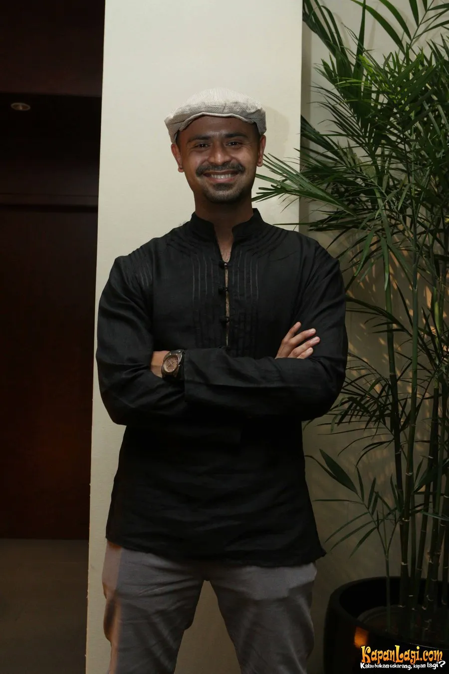 Mike nikmati peran sebagai pria keturunan arab © KapanLagi.com®/Bayu Herdianto