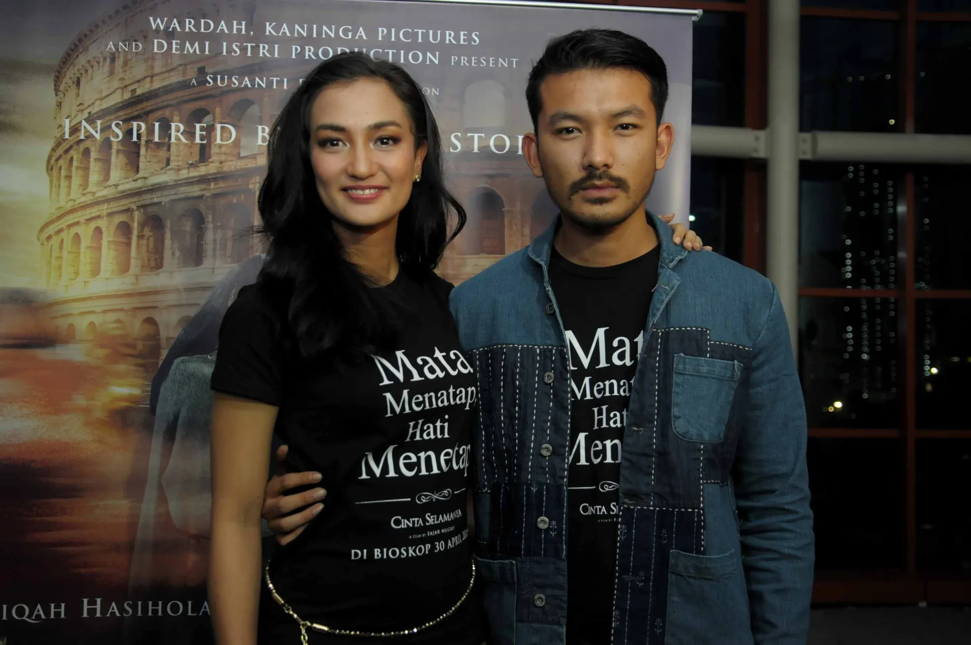Rio Dewanto - Atiqah Hasiholan @foto: © KapanLagi.com/Bayu Herdianto