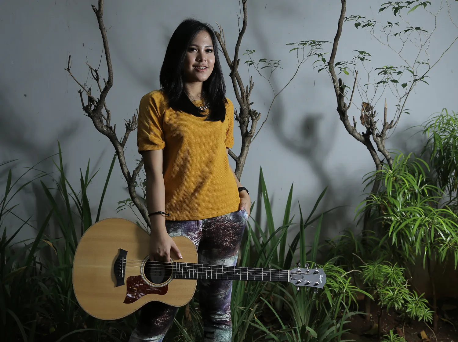 Rupanya Ghaitsa banyak dipengaruhi musisi lawas ©KapanLagi,com/Agus Apriyanto